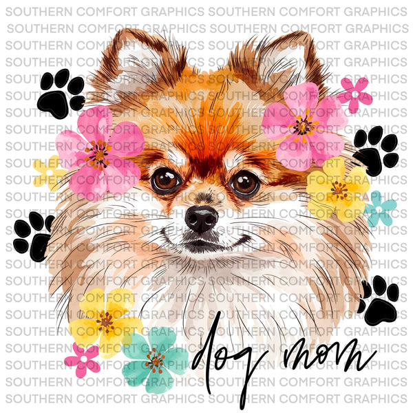 Floral Dog |PNG|