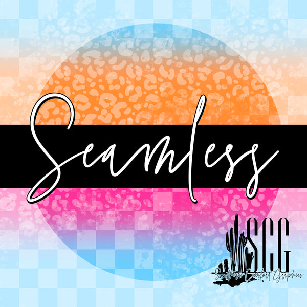 Leopard/checkered Mix *SEAMLESS*