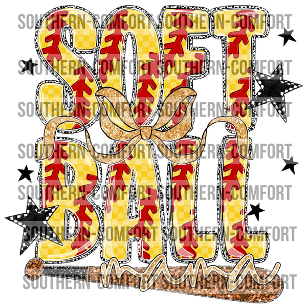 Softball Mama |PNG|