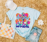 Bright Floral Faith Collab With Pine Hollow Designs Co.