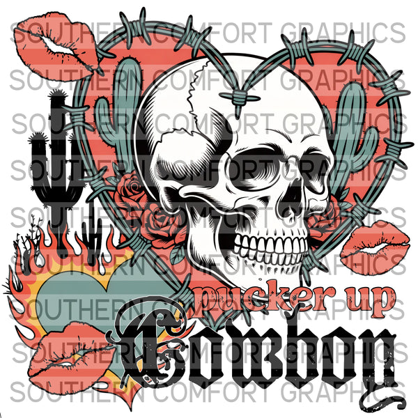 Pucker Up Cowboy |PNG|