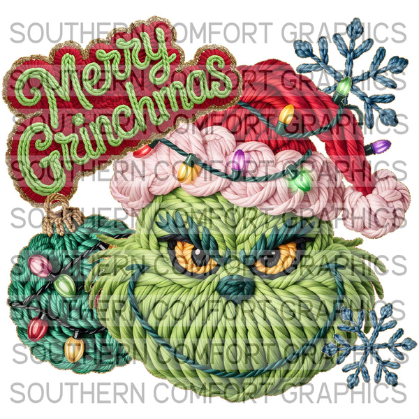 Chrochet Green Guy |PNG|