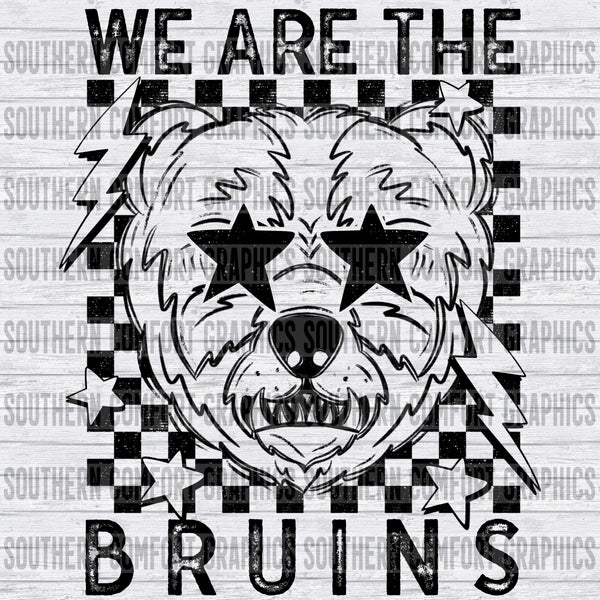 We Are The Bruins PNG