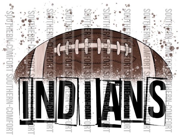 Indians football PNG