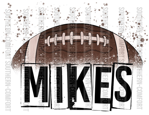 Mikes football PNG