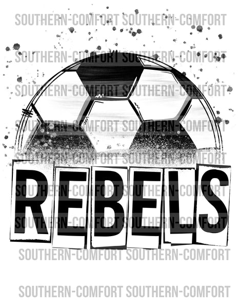 Rebels Soccer PNG