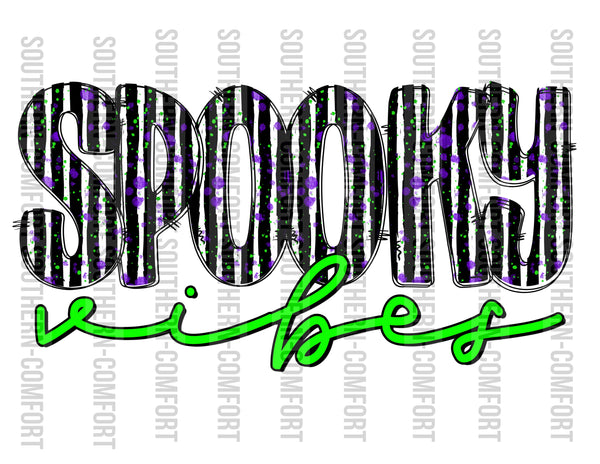 Spooky vibes PNG