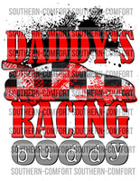 Daddy’s racing buddy (red)