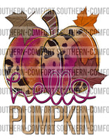 Hello pumpkin  PNG