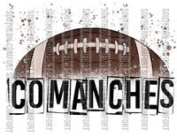 Comanches football PNG