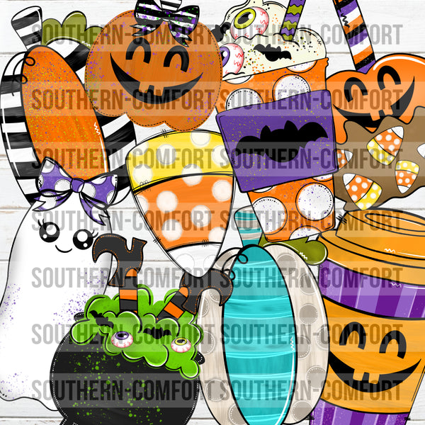 Halloween elements