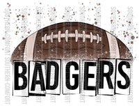 Badgers football PNG