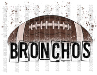 Bronchos football PNG