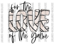 For the love of the game (volleyball) PNG