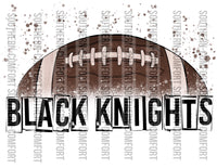 Black knights football PNG