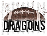 Dragons football PNG