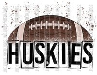 Huskies football PNG