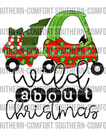 Wild about Christmas PNG