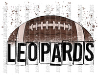 Leopards football PNG