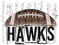 Hawks football PNG