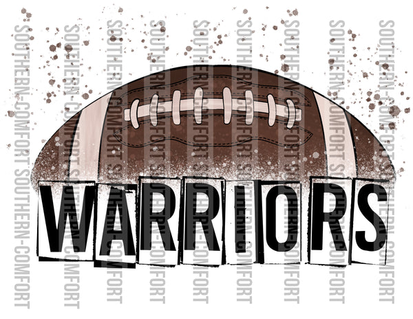 Warriors football PNG