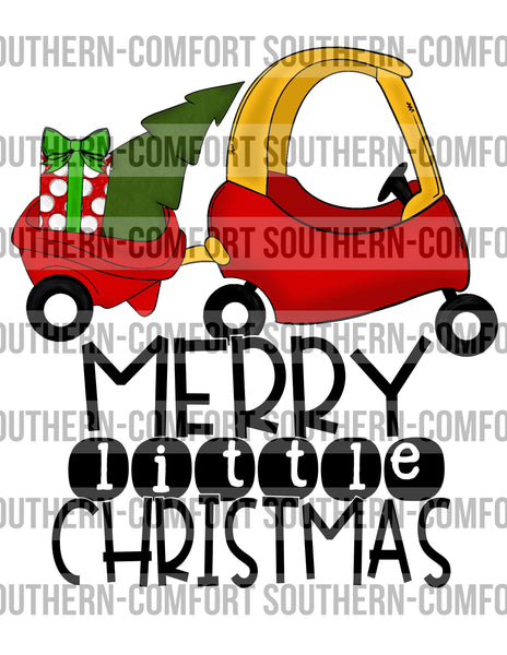 Merry little Christmas PNG