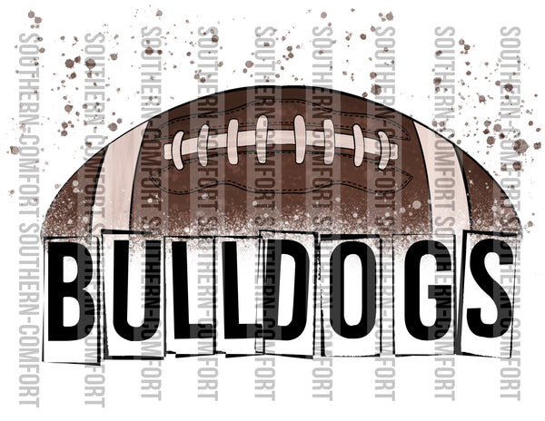 Bulldogs football PNG