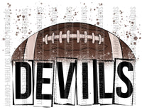 Devils football PNG