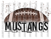 Mustangs football PNG