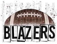 Blazers football PNG