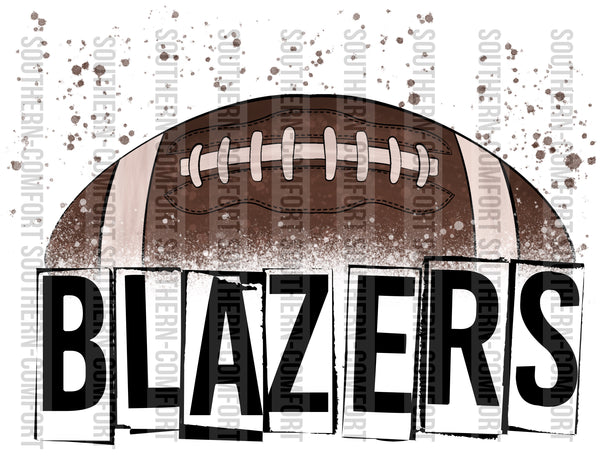 Blazers football PNG