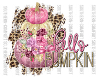 Hello pumpkin PNG