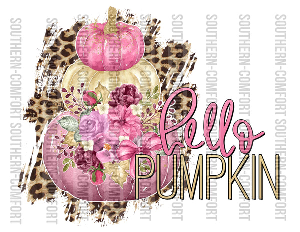 Hello pumpkin PNG