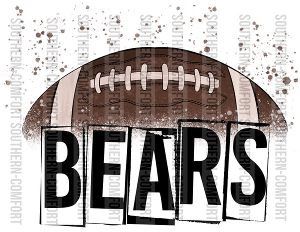 Bears football PNG