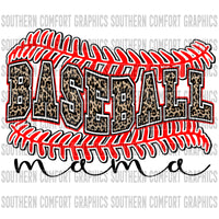 Baseball mama PNG