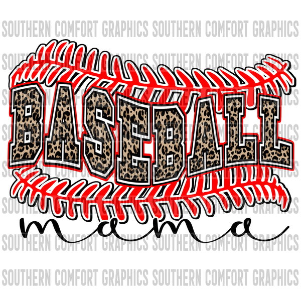 Baseball mama PNG