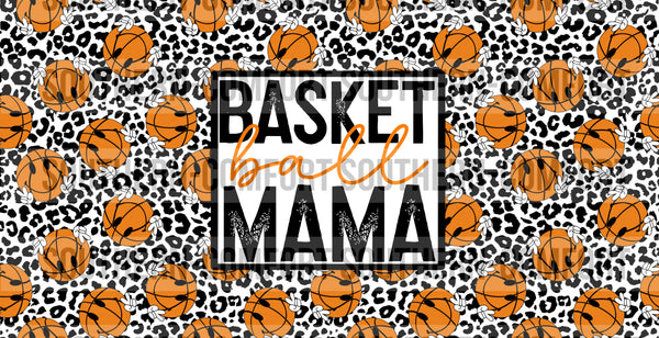 Basketball mama 16oz Libby design PNG