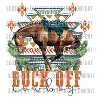 Buck off cowboy PNG