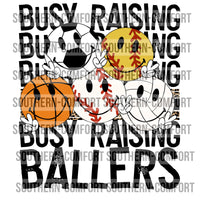 Busy raising ballers PNG