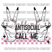 Call me antisocial but don't call me PNG