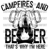 Campfires and beer that's why i'm here PNG