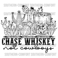 Chase whiskey not cowboys PNG