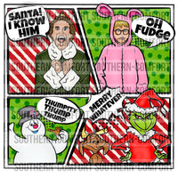 Comic Christmas movies PNG