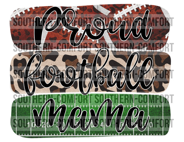 Proud football mama PNG