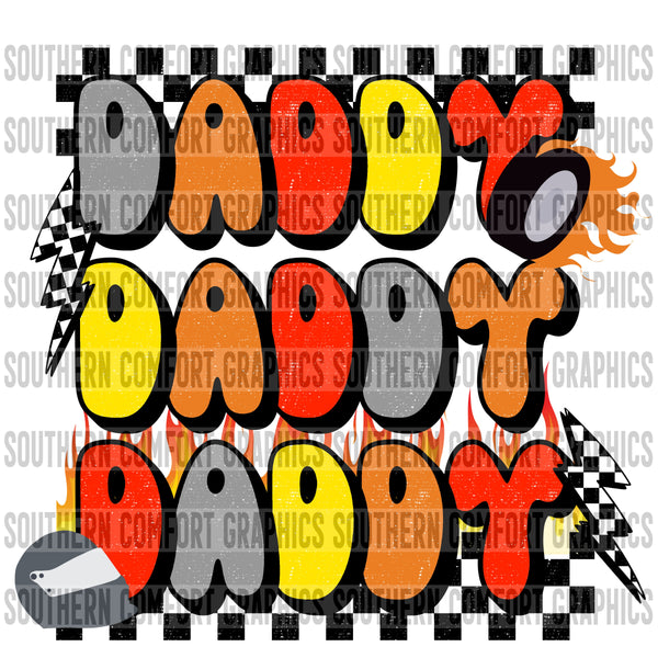 Daddy Racing PNG