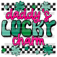 Daddy's lucky charm PNG