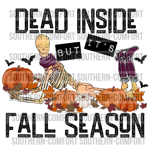 Dead inside but it's fall season PNG