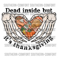 Dead inside but it's thanksgiving PNG