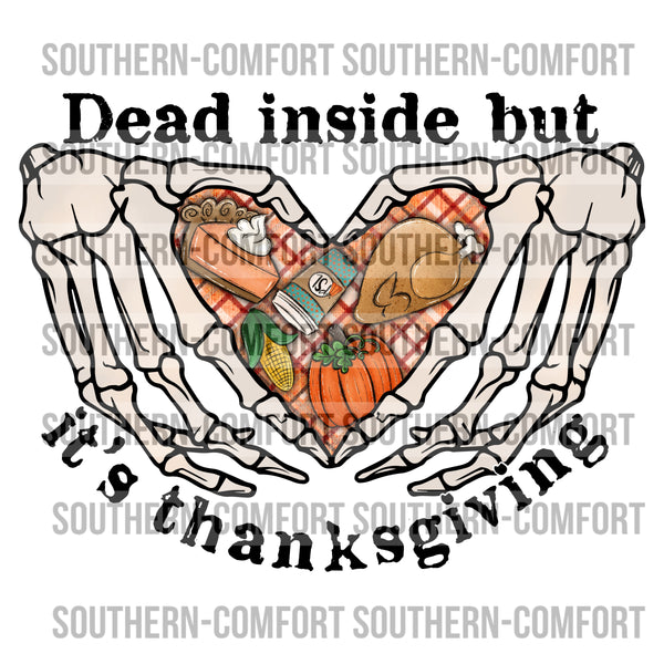 Dead inside but it's thanksgiving PNG