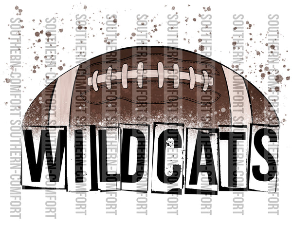 Wildcats football PNG